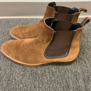Chelsea Boots, brown suede, size 12 US Men, excellent condition.